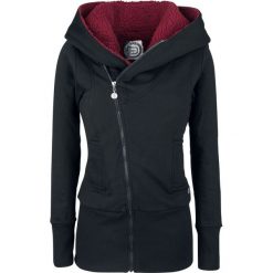 Bluzy rozpinane damskie: RED by EMP Closer Bluza z kapturem rozpinana damska czarny