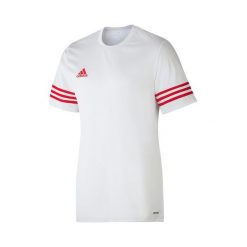 Koszulka adidas ENTRADA 14 (F50490). Czerwone t-shirty męskie marki Adidas, m, bez wzorów, z poliesteru, bez kołnierzyka, bez rękawów, na fitness i siłownię. Za 99,99 zł.