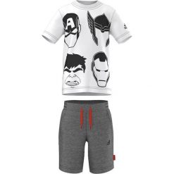 Odzież chłopięca: Adidas Originals Koszulka dziecięca The Avengers Summer DGH biały r. 110 cm (AK2529)