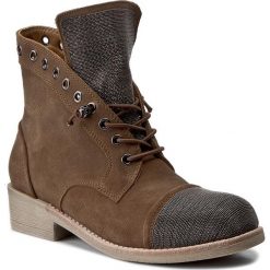 Botki ALMA EN PENA - V17041 Crosta Taupe. Pomarańczowe botki damskie skórzane marki Alma en Pena, na obcasie. W wyprzedaży za 319,00 zł.