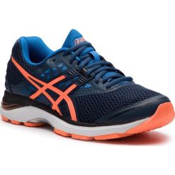 Buty ASICS - Gel-Pulse 9 T7D3N Dark Blue/Shocking Orange/Victoria Blue 4930. Niebieskie buty męskie do biegania marki Asics, z tworzywa sztucznego, gore-tex. W wyprzedaży za 279,00 zł.
