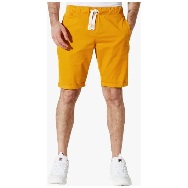 Confront Szorty Cnf Basic Shorts , żółty, rozmiar L. Żółte spodenki i szorty męskie Confront, m, bez wzorów, z bawełny, wakacyjne, długie. W wyprzedaży za 79,99 zł.