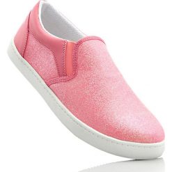 Buty sportowe damskie: Buty sportowe wsuwane bonprix koralowy