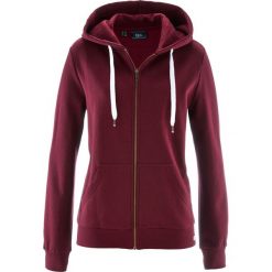 Bluzy damskie: Bluza rozpinana bonprix jeżynowy