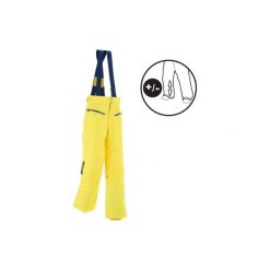 Spodnie SKI-P PA 900 PNF. Żółte chinosy chłopięce WED'ZE. Za 199,99 zł.