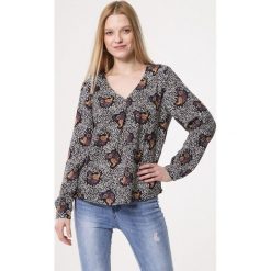 Brązowa Bluzka Wantedness. Pomarańczowe bluzki damskie Born2be, s, z tkaniny. Za 89,99 zł.