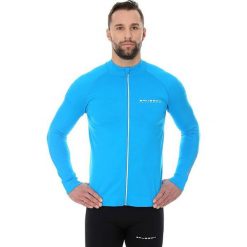Bejsbolówki męskie: Brubeck Bluza męska athletic niebieska r. S (LS14080)