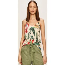 Femi Stories - Top Rut. Bluzki damskie Femi Stories, s, bez wzorów, z wiskozy, casualowe, bez kołnierzyka, bez rękawów. W wyprzedaży za 119,90 zł.
