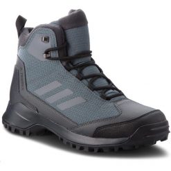 Buty adidas - Terrex Heron Mid Cw Cp AC7842 Grefiv/Grefiv/Carbon. Szare buty sportowe męskie Adidas, ze skóry ekologicznej, bez zapięcia, outdoorowe, adidas terrex, climaproof (adidas). W wyprzedaży za 409,00 zł.