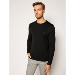 Sweter Calvin Klein Superior K10K102727. Czarne swetry męskie Calvin Klein, m, bez wzorów, klasyczne, z klasycznym kołnierzykiem, bez kaptura. Za 449,00 zł.