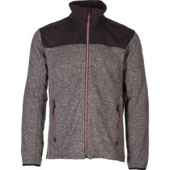 Kurtka polarowa w kolorze szarym. Szare bluzy męskie CMP Men, m, z aplikacjami, z dzianiny, bez kaptura. W wyprzedaży za 163,95 zł.