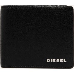 Diesel - Portfel skórzany. Czarne portfele męskie Diesel, bez wzorów, ze skóry. W wyprzedaży za 319,90 zł.