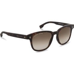 Okulary przeciwsłoneczne BOSS - 0956/S Dark Havana 086. Brązowe okulary przeciwsłoneczne damskie aviatory Boss. W wyprzedaży za 519,00 zł.