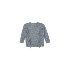Sweter damski z falbanką. Szare swetry klasyczne damskie TXM, z falbankami. Za 29,99 zł.