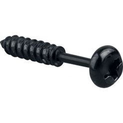 EtNox Hard and Heavy Screw Kolczyki - Earpin czarny. Czarne kolczyki damskie marki etNox Hard and Heavy. Za 42,90 zł.