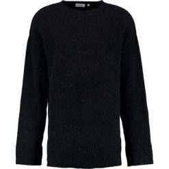 Swetry klasyczne męskie: Weekday CUTTER Sweter black