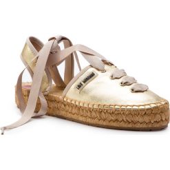 Espadryle LOVE MOSCHINO - JA10213G07JC0900 Platino. Espadryle damskie Love Moschino. W wyprzedaży za 479,00 zł.