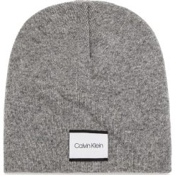 Czapka CALVIN KLEIN - Classic Beanie M K50K504118 013. Szare czapki męskie Calvin Klein, z kaszmiru. Za 179,00 zł.