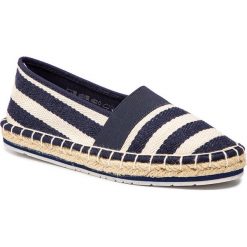 Espadryle MARCO TOZZI - 2-24214-22 Navy Comb 890. Brązowe espadryle damskie Marco Tozzi, bez wzorów, ze skóry ekologicznej, bez obcasa. W wyprzedaży za 109,00 zł.