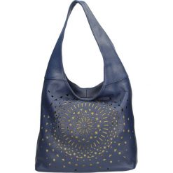 Torebki klasyczne damskie: Torba - 145-001-N BLU