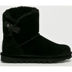 Bearpaw - Śniegowce Margarey. Szare śniegowce damskie marki Bearpaw, z materiału. Za 469,90 zł.