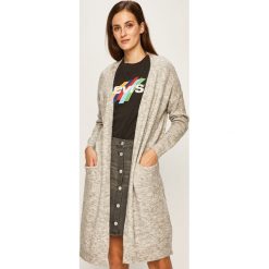 Only - Kardigan. Szare swetry damskie ONLY, s, bez wzorów, z elastanu. W wyprzedaży za 99,90 zł.