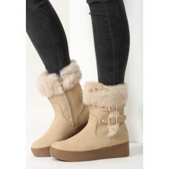 Beżowe Śniegowce Walk On By. Brązowe buty zimowe damskie marki vices. Za 59,99 zł.