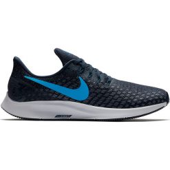 Buty do biegania męskie NIKE AIR ZOOM PEGASUS 35 / 942851-401 - granatowy. Niebieskie buty sportowe męskie Nike, bez zapięcia, do biegania. Za 399,00 zł.