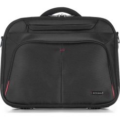 Torba na laptopa. Czerwone torby na laptopa Wittchen, w paski, z poliesteru. W wyprzedaży za 199,90 zł.