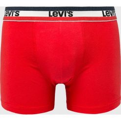 Levi's - Bokserki (2-pack). Czerwone bokserki męskie Levi's®, bez wzorów, z elastanu. Za 99,90 zł.
