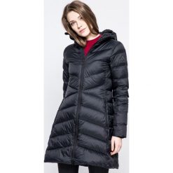 Adidas Performance - Kurtka puchowa. Czarne kurtki damskie adidas Performance, s, bez wzorów, z elastanu, długie, z kapturem. W wyprzedaży za 649,90 zł.