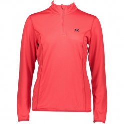Koszulka funkcyjna w kolorze czerwonym. Czerwone t-shirty damskie marki Völkl, ze stójką. W wyprzedaży za 130,95 zł.