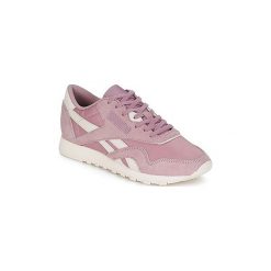 Buty Reebok Classic CLASSIC NYLON. Fioletowe trampki i tenisówki damskie Reebok Classic, bez wzorów, z nylonu, bez zapięcia. Za 279,20 zł.