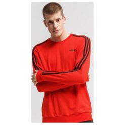 Adidas Bluza E 3S Crew Ft , czerwony, rozmiar S. Czerwone bluzy męskie Adidas, s, w paski, z bawełny, klasyczne, z klasycznym kołnierzykiem, bez rękawów, bez kaptura. W wyprzedaży za 179,99 zł.