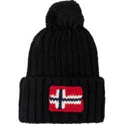 Czapka NAPAPIJRI - Semiury 2 N0YKCK Black 041. Czarne czapki damskie Napapijri, z wiskozy. W wyprzedaży za 159,00 zł.