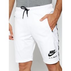 Szorty sportowe NIKE Sportswear Air Max CU0116. Białe spodnie męskie Nike, m, bez wzorów, z poliesteru, sportowe. Za 249,00 zł.