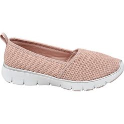 Sneakersy damskie Venice różowe. Różowe sneakersy damskie marki Venice, z materiału. Za 119,90 zł.