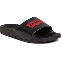 Klapki LEVI'S - 37544-0004-59 Regular Black. Czarne klapki męskie Levi's®, bez wzorów, ze skóry ekologicznej. Za 109,00 zł.