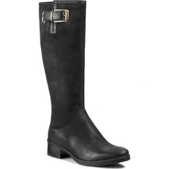 Buty zimowe damskie: Kozaki SIMEN – 8340 S04 Czarny