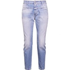 CLOSED CROPPED WORKER Jeansy Slim Fit light blue. Niebieskie rurki damskie CLOSED, z bawełny. Za 839,00 zł.
