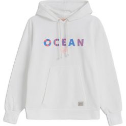 Bluzy rozpinane damskie: Bluza Ocean White