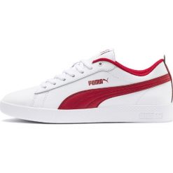 Puma Smash V2 Tenisówki Biały. Białe trampki i tenisówki damskie Puma, bez wzorów, ze skóry, bez zapięcia. Za 257,95 zł.