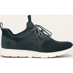 Timberland - Sandały Ripcord. Niebieskie kapcie męskie Timberland, z materiału, bez zapięcia. W wyprzedaży za 329,90 zł.