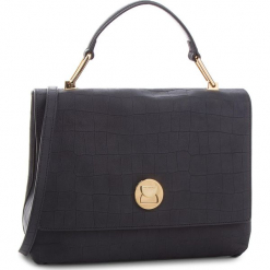 Torebka COCCINELLE - CD2 Liya Mat Croco E1 CD2 18 01 01 Noir/Noir 001. Czarne torebki klasyczne damskie Coccinelle, z nubiku. Za 1999,90 zł.