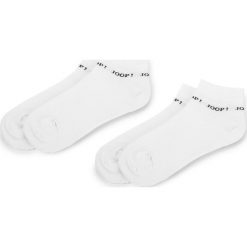 Zestaw 2 par niskich skarpet męskich JOOP! - Fashion Quarter 900.066 White 1000. Białe skarpetki męskie JOOP!, bez wzorów, z elastanu. Za 69,00 zł.