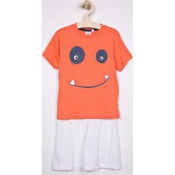 Blukids - Piżama dziecięca (2-pack). Niebieskie piżamy chłopięce Blukids, z nadrukiem, z bawełny, bez rękawów. W wyprzedaży za 29,90 zł.