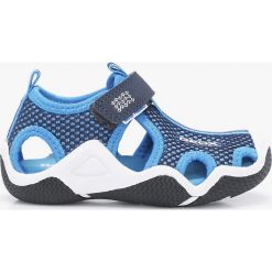 Geox - Sandały dziecięce. Szare sandały chłopięce marki Geox, z gumy, z okrągłym noskiem. Za 239,90 zł.