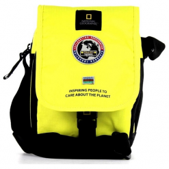 National Geographic Explorer N01105.68 żółty. Żółte torby podróżne National Geographic, bez wzorów, z tworzywa sztucznego. Za 109,90 zł.