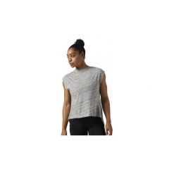 Topy sportowe damskie: Reebok Koszulka damska Reebok El Marble Tee BS3911 szara r. L
