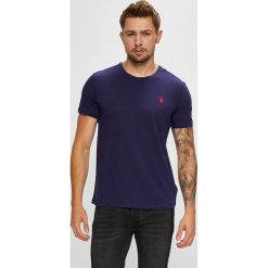 U.S. Polo - T-shirt. Czarne koszulki polo męskie marki U.S. Polo, l, z bawełny. W wyprzedaży za 139,90 zł.